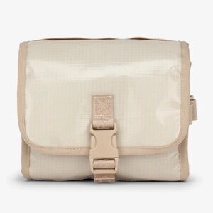 Calpak Terra Hanging Toiletry Bag in White Sands